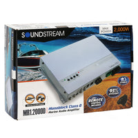 Thumbnail for Soundstream MR1.2000D Rubicon Water-Resistant Subwoofer Amplifier