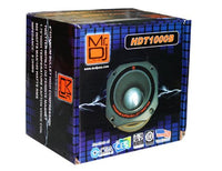 Thumbnail for MR DJ HDT1000B 4-Inch Titanium Horn Bullet High Compression Tweeter for Car, Van, ATV, UTV, Marine, Boat, Motorcycle, Motorsports, and Competition