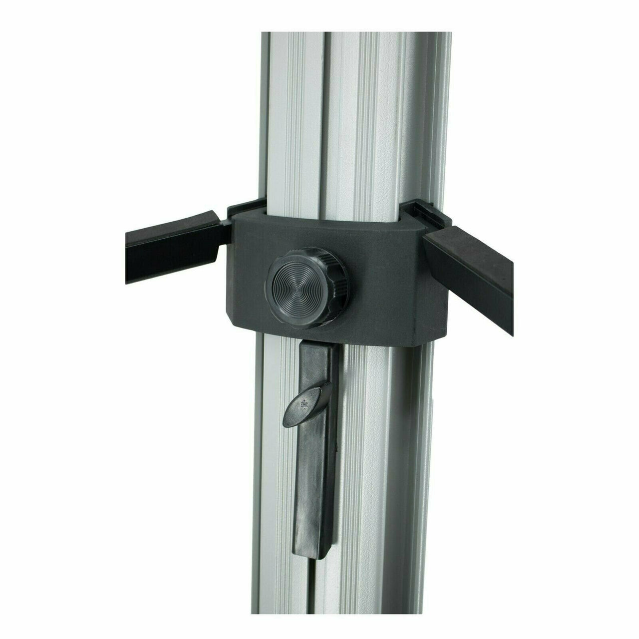 Column Key Stand MR DJ KS1000 PRO Silver 2-Tier Column Keyboard Stand W 5/8