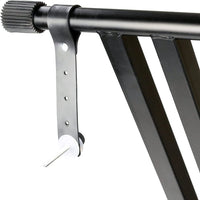 Thumbnail for Mr Dj KS650 Keyboard Stand Adjustable with Locking Straps & Quick Release Mechanism
