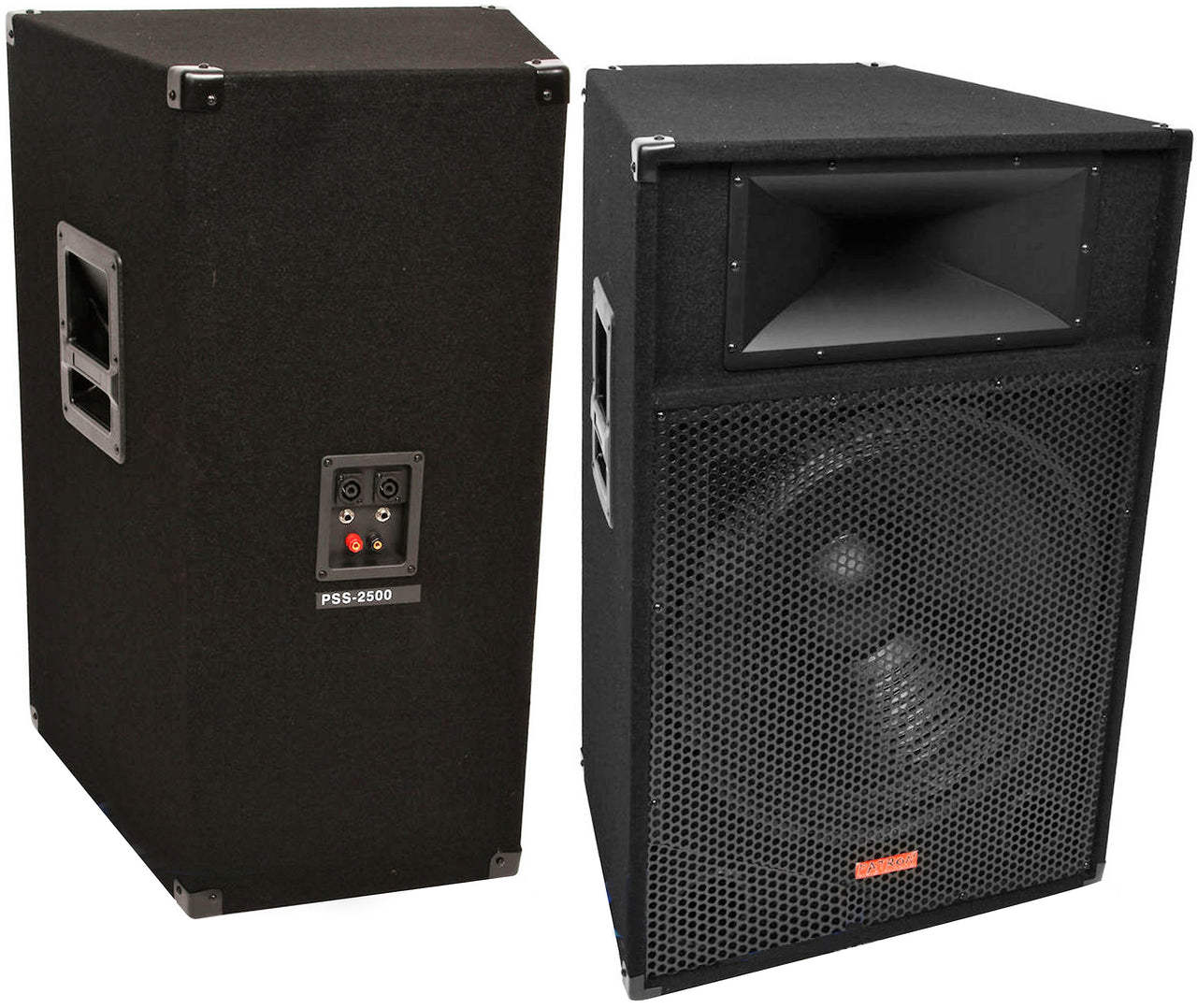 MR DJ PSS-2500 Single 18" Passive 2500 Watts 2-Way DJ/PA PRO Audio Loudspeaker