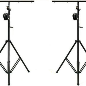 2 MR DJ ST200 Crank Light Stand<br/> Pro Lighting 10 Foot Crank Light Stand & T-Bar
