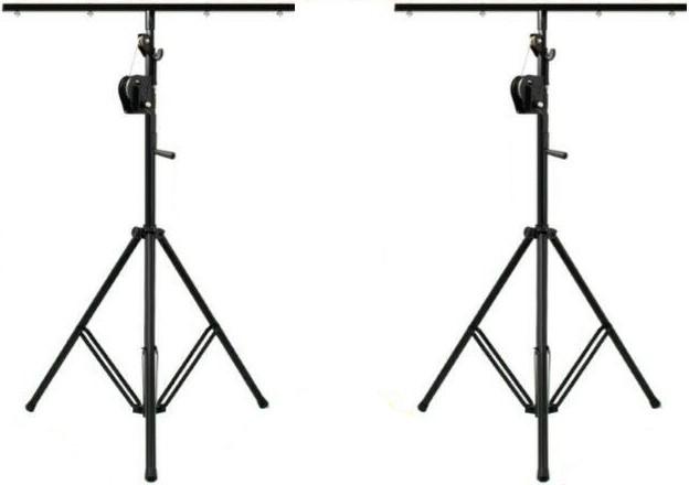 Crank Up Truss Lighting Stands - DJ Stage Light Mount Trussing Speaker System PA