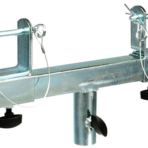 MR TRUSS TSBC250 Universal Chrome T-Adapter Triangle or Square Truss Adapter Bracket Tripod Crank Light Stand Bar