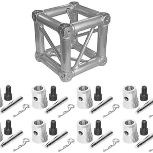 MR Truss TJB2W Universal Corner Junction Block Box 1Way-6Way with 8 Half Conical Couplers for 2 Way Installation