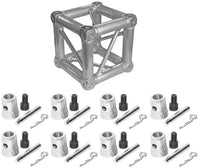 Thumbnail for MR DJ DTJB2W Universal Corner Junction Block Box 1Way-6Way with 8 Half Conical Couplers for 2 Way Installation