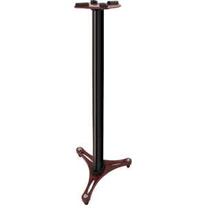 Ultimate Support MS-90-45R MS Series Professional Column Studio Monitor Stands with Non-marring Decoupling Pads and Three Internal Channels - 45"/Red