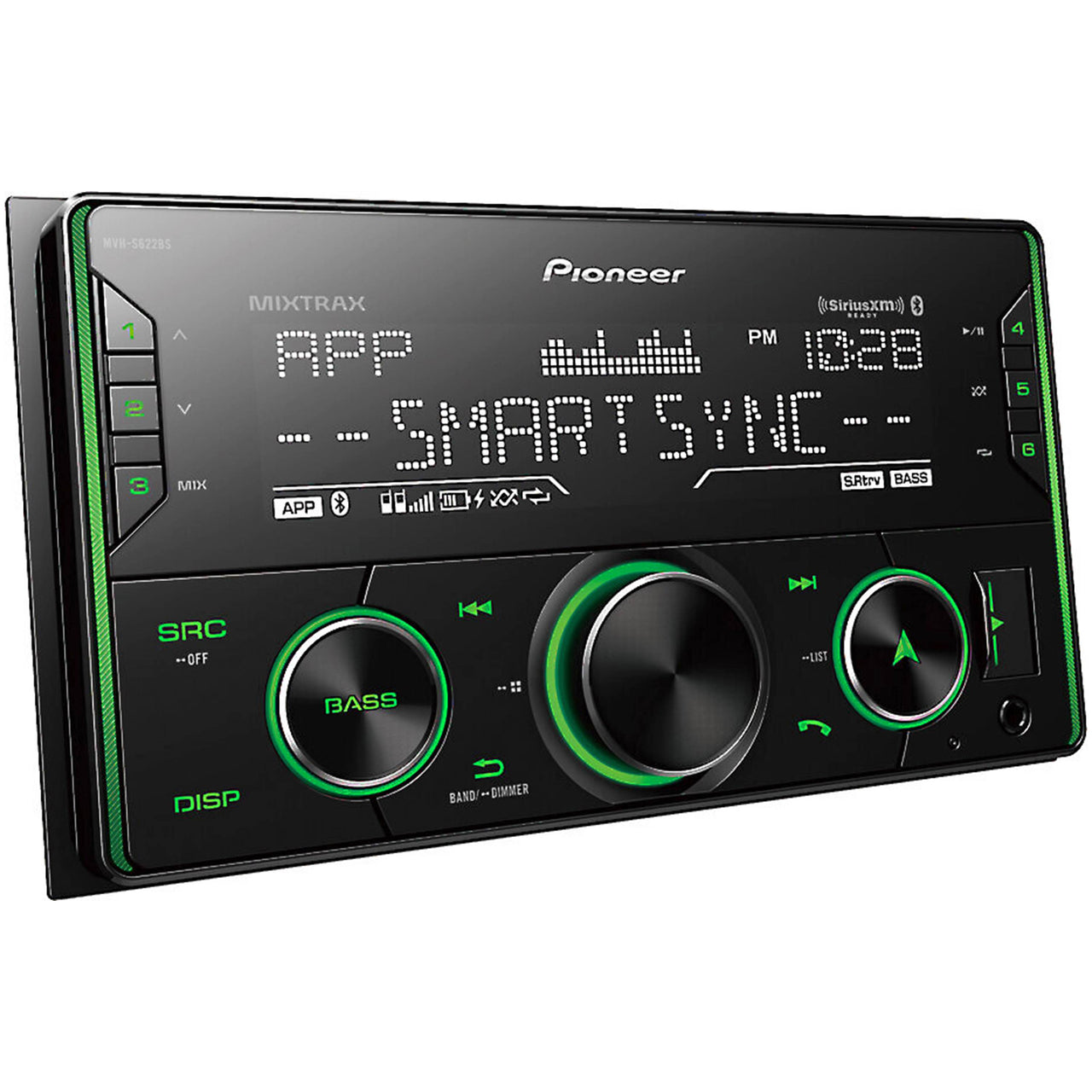 PIONEER MVH-S622BS  Double DIN Digital Media Receiver with Enhanced Audio