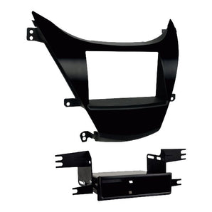 Metra 99-7346B Single/Double DIN Install Dash Kit for 2011-13 Hyundai Elantra