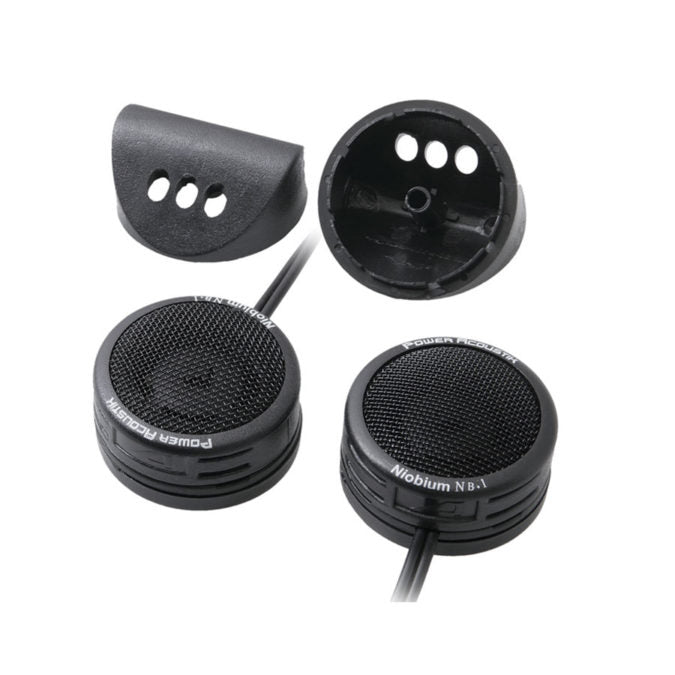 Power Acoustik NB-1 2-Way Mount Tweeters – 200 Watts Total