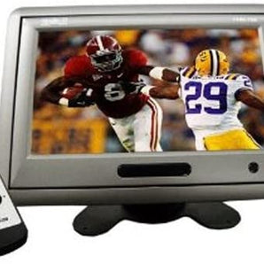 Absolute PHM-709G Gray 7 Inch TFT-LCD car monitor with remote and video input.