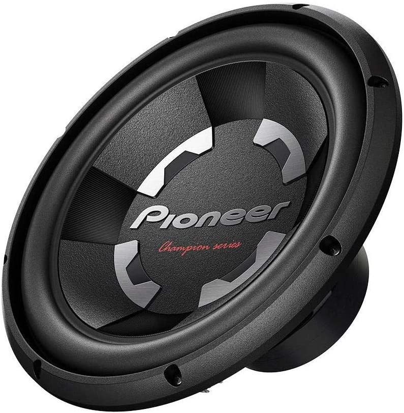 2 X Pioneer TS-300D4 12 Inch 1400 Watts Max Power Dual 4-Ohm Voice Coil Car Audio Stereo Subwoofer Loudspeakers