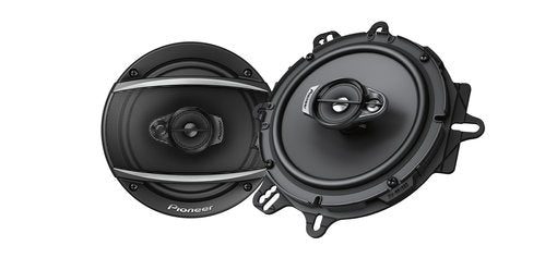 2 PIONEER TS-A1670F 6.5-INCH 6-1/2" CAR AUDIO 3-WAY COAXIAL SPEAKERS & 6.5" BOX