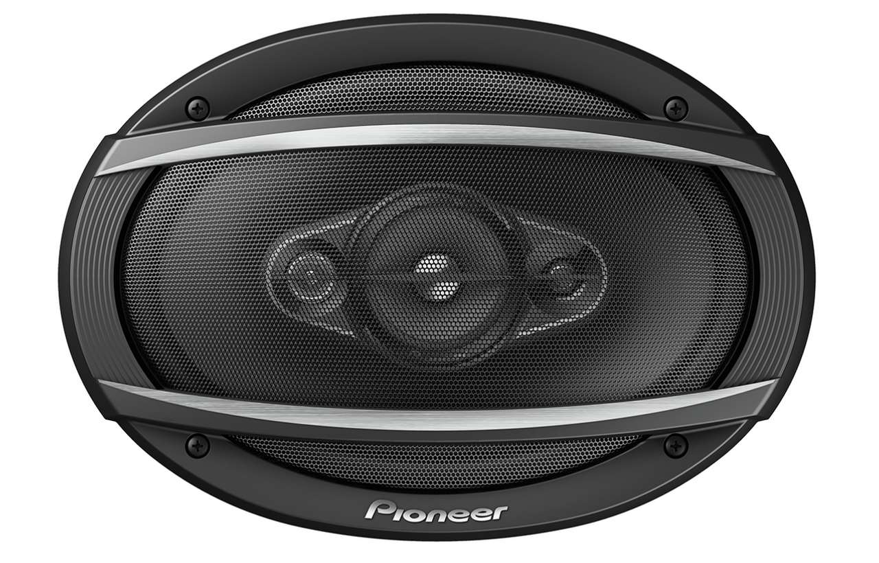 2 PAIRS PIONEER TS-A6960F 450W MAX 6" X 9" 4-WAY 4-OHM STEREO COAXIAL SPEAKER