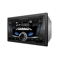 Thumbnail for Power Acoustik PL-52B Double DIN Digital Media Headunit Dynamic Carbon Faceplate Finish