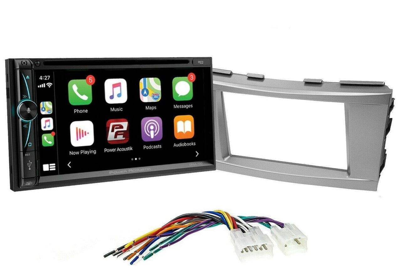 Power Acoustik CPAA-70D Car Radio Stereo + install Kit for 2007-2011 Toyota Camry