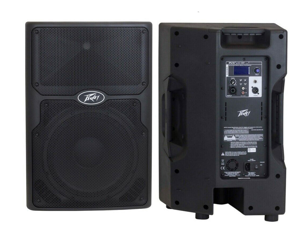 Peavey PVXP12 DSP 12 inch Powered Speaker 830W 12" Powered Speaker with 1.4" Compression Driver,+ Free Mr. Dj Speaker Stand