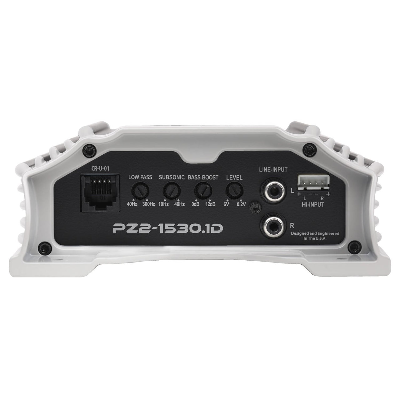 Crunch PZ2-2030.1D 2000 Watt Mono Amplifier 1 Ohm Stable Car Audio Amplifier