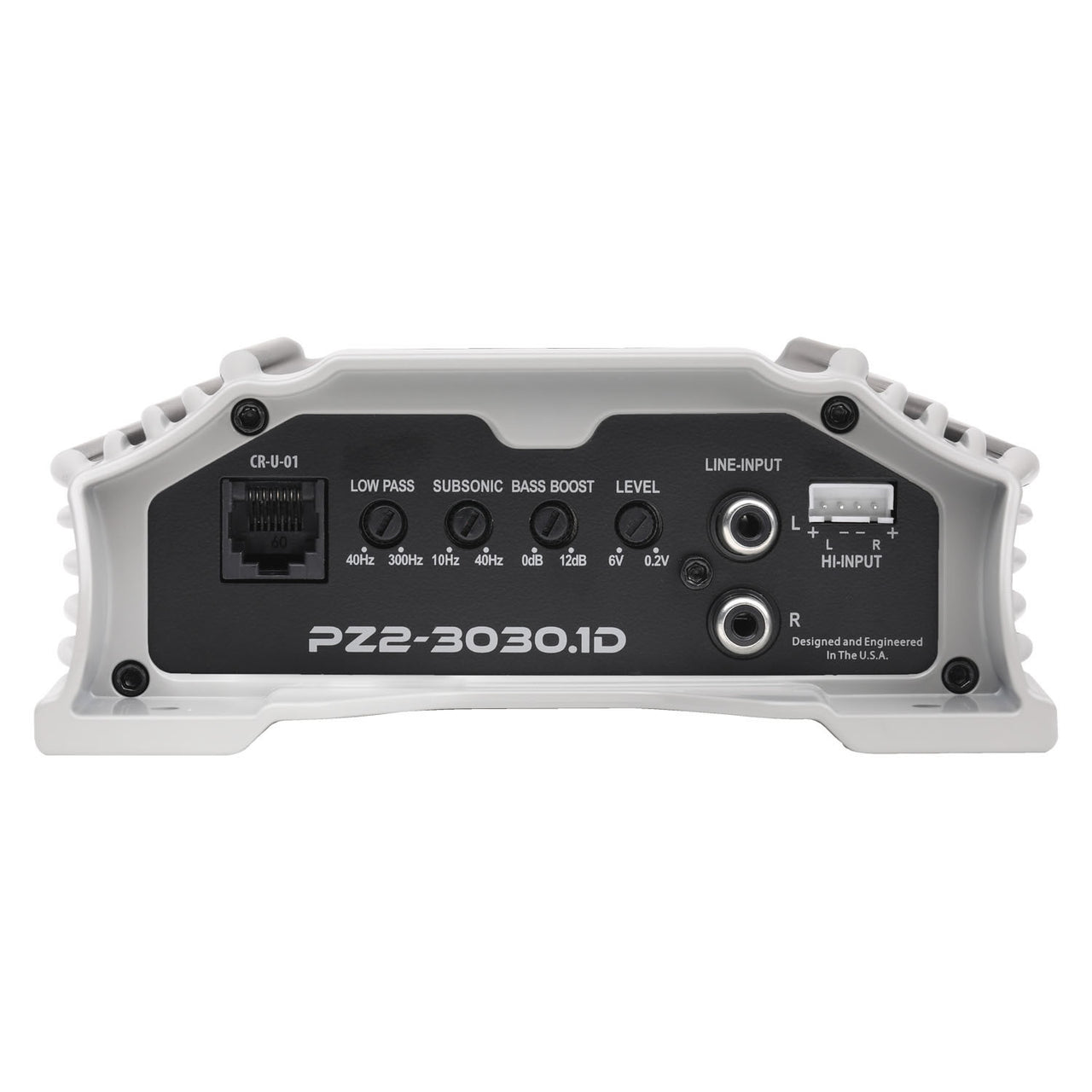 Crunch PZ2-3030.1D 3000 Watt Mono Amplifier 1 Ohm Stable Car Audio Amplifier