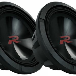 Alpine R2-W12D2 Car Audio Type R Dual 2 Ohm 1500 Watt 12" Subwoofers with Sub Install Kit Package
