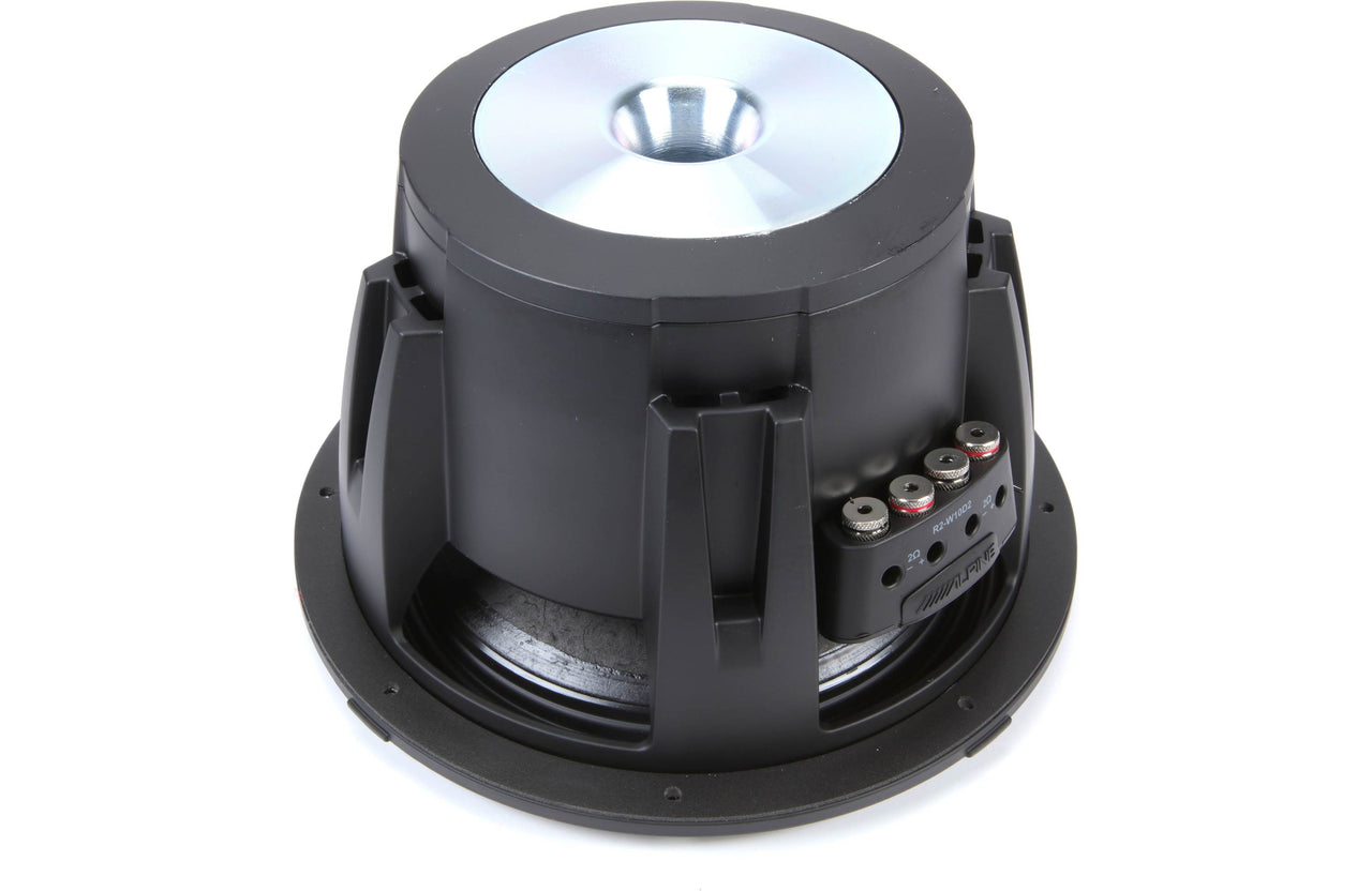 Alpine R2-W10D2Car Subwoofer<BR/>2250W Max (750W RMS) 10" R-Series Dual 2-Ohm Car Subwoofer