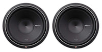 Thumbnail for 2 Rockford Fosgate P2D2-12 Punch P2 DVC 2 Ohm 12