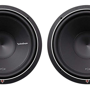 2 Rockford Fosgate Punch P2D2-10 10" Inch 600 Watt Dual 2 Ohm Car Subwoofers