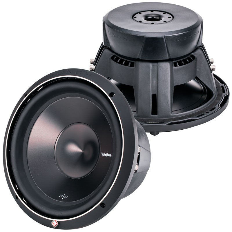 Rockford Fosgate Punch P3D2-12 Car Subwoofer<br/>1200W Max, 600W RMS 12" Punch P3 Series Dual 2-Ohm Car Subwoofer
