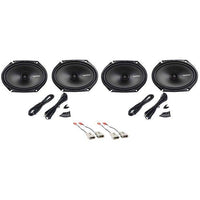 Thumbnail for Front+Rear Rockford Fosgate Factory Speaker Replacement Kit For 93-02 Mazda 626
