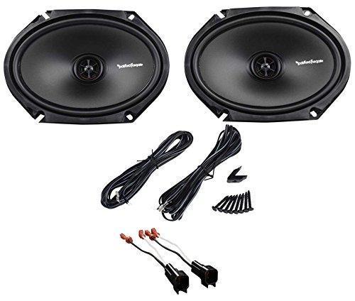 Rockford 6x8" Rear Factory Speaker Replacement w/Harness For 2007 Ford Mustang