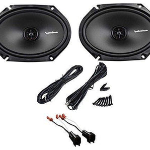 Front Rockford Fosgate Speaker Replacement Kit For 2004-2007 Mercury Monterey