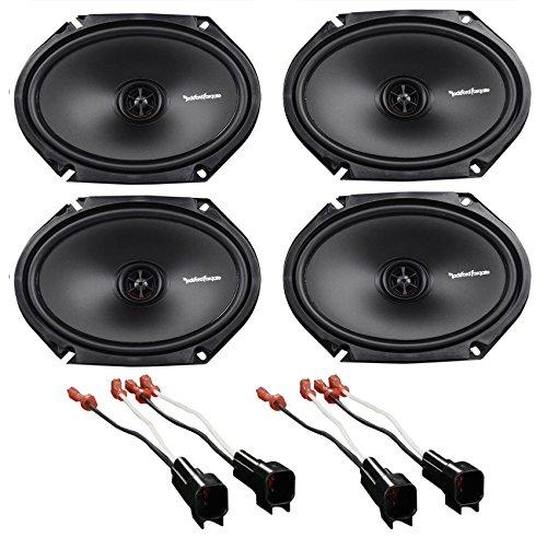 Rockford 6x8" Front+Rear Speaker Replacement For 01-05 Ford Explorer Sport Trac