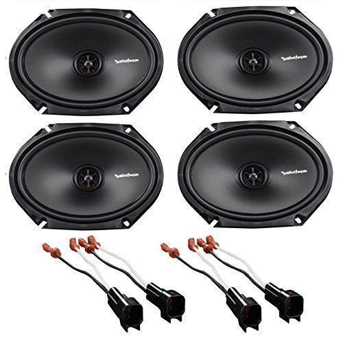 Rockford 6x8" Front+Rear Speaker Replacement For 2005-07 Ford F-250/350/450/550