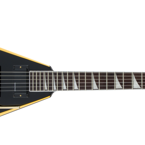 Jackson X Series Rhoads RRX24, Laurel Fingerboard, Black with Yellow Bevels