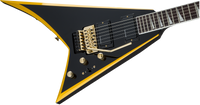 Thumbnail for Jackson X Series Rhoads RRX24, Laurel Fingerboard, Black with Yellow Bevels