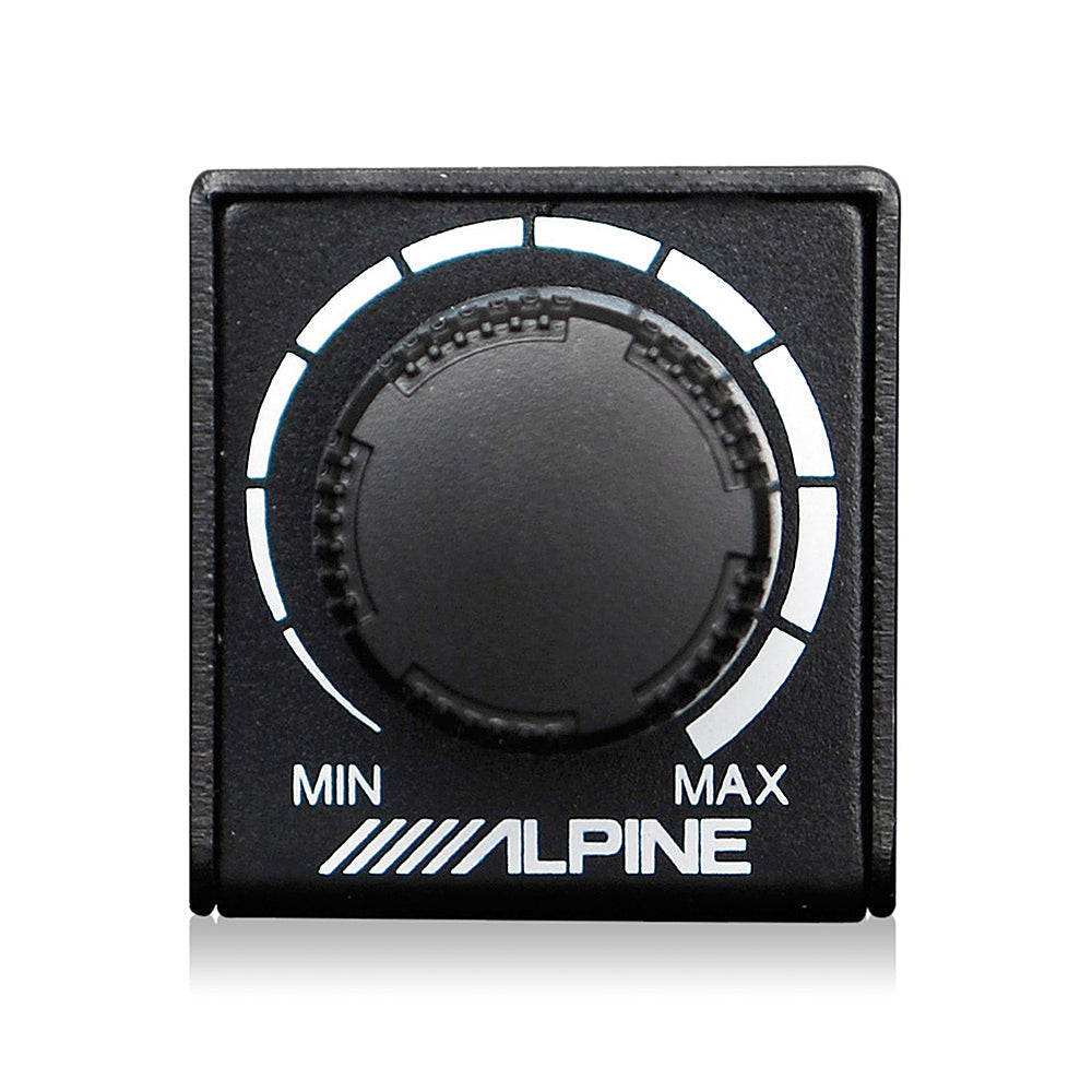 Alpine S-SB12V-BNDL Bass Boost Package Includes S-SB12V 12" ported enclosure, S-A60M amplifier, and RUX-KNOB.2 remote level control