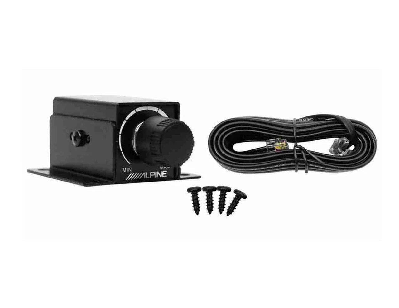 Alpine S-SB12V-BNDL Bass Boost Package Includes S-SB12V 12" ported enclosure, S-A60M amplifier, and RUX-KNOB.2 remote level control