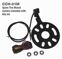 Thumbnail for Crux RVCCH-75WM Rear-view Integration for Jeep Wrangler 2007-Up & Spare Tire Mount Camera w/ Moving Guidelines