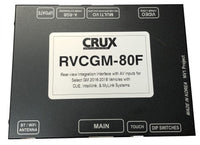 Thumbnail for Crux RVCGM-80F Front & Rear Camera Integration Interface with AV inputs for Select GM 2016-2018 Vehicles with CUE, Intellilink, & MyLink Systems