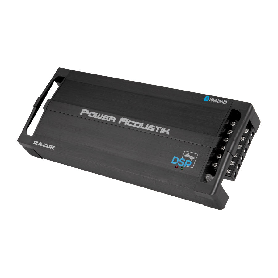 Power Acoustik RZ5-2500DSP RAZOR Series 5 Channel Amplifier w/ Built-i ...