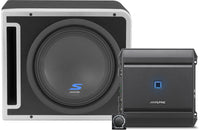 Thumbnail for Alpine S-SB12V-BNDL Bass Boost Package Includes S-SB12V 12