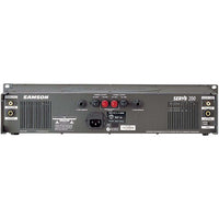 Thumbnail for Samson SA200 2-Channel 200W Class A/B Power Amplifier (2 RU)