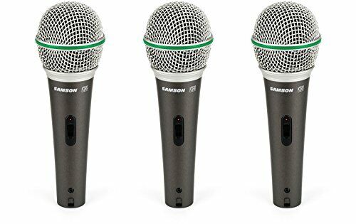 Samson SAQ6CL3P Q6 Dynamic Microphone (3-pack)