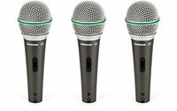 Thumbnail for Samson SAQ6CL3P Q6 Dynamic Microphone (3-pack)