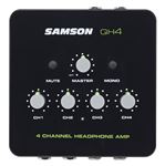 Samson SAQH4 4 Channel Studio Headphone Amplifier