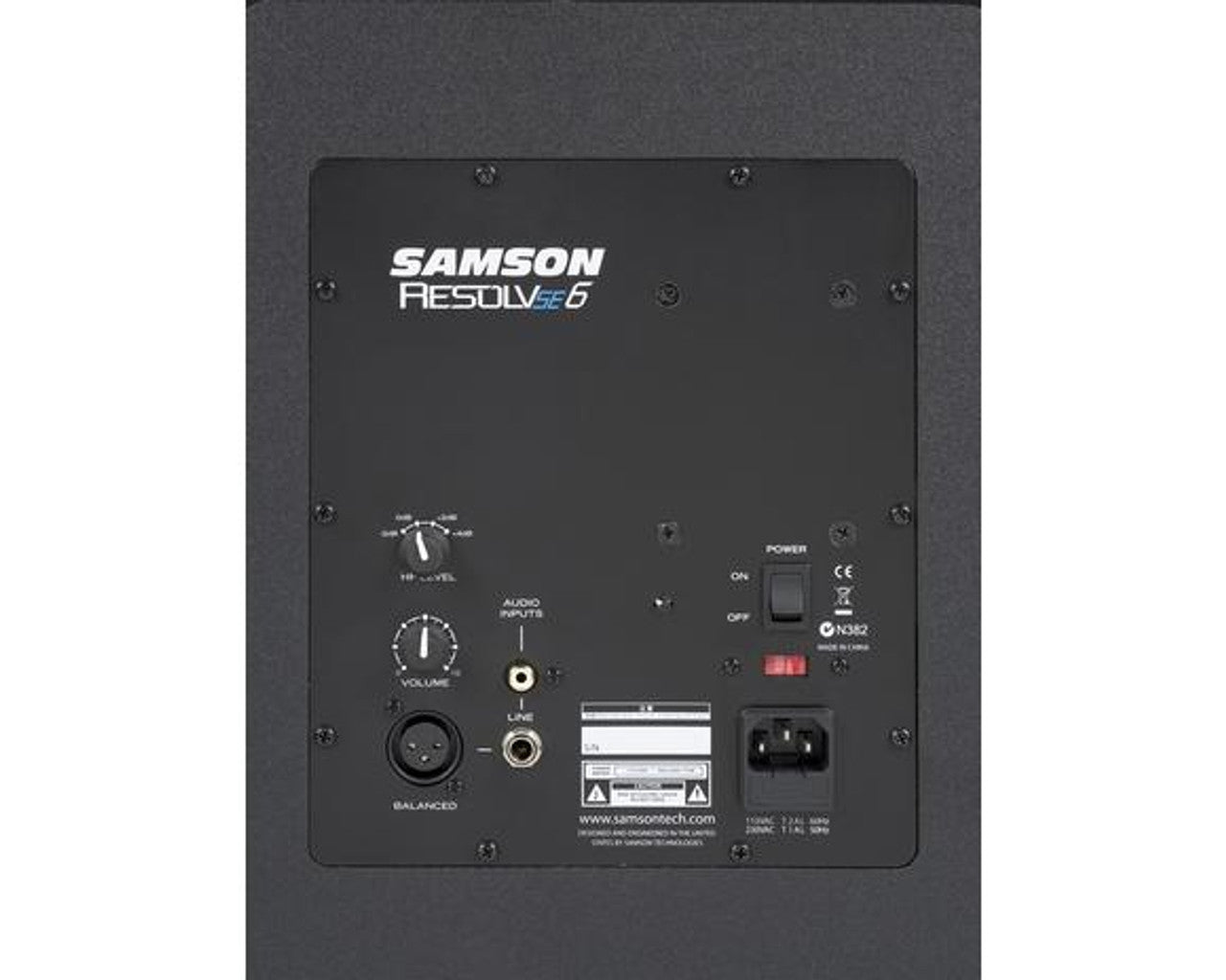 Samson SARESSE6  6-inch 2-Way Active Studio Reference Monitor