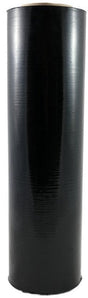 BM Paper single roll black film pallet shrink wrap 18" 1500 Square 80 gauge
