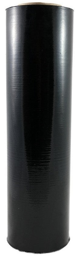 Absolute USA SW181B single 1 original roll black shrink wrap 18" x 1500 sq. ft., 80 gauge