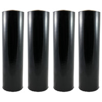 Thumbnail for Absolute SW184B 4 Rolls BLACK Hand Pallet Shrink Wrap Plastic Stretch Film 18