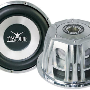 Absolute Strike ST-1500 2000 Watt 10" Dual 4-Ohm Bass Car Audio Subwoofer